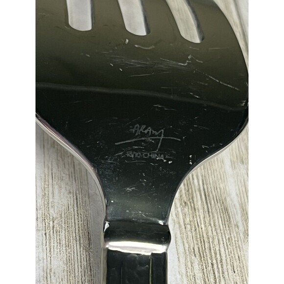 Michael Aram Hammertone Serving Fork Stainless NWOB - Picture 3 of 5